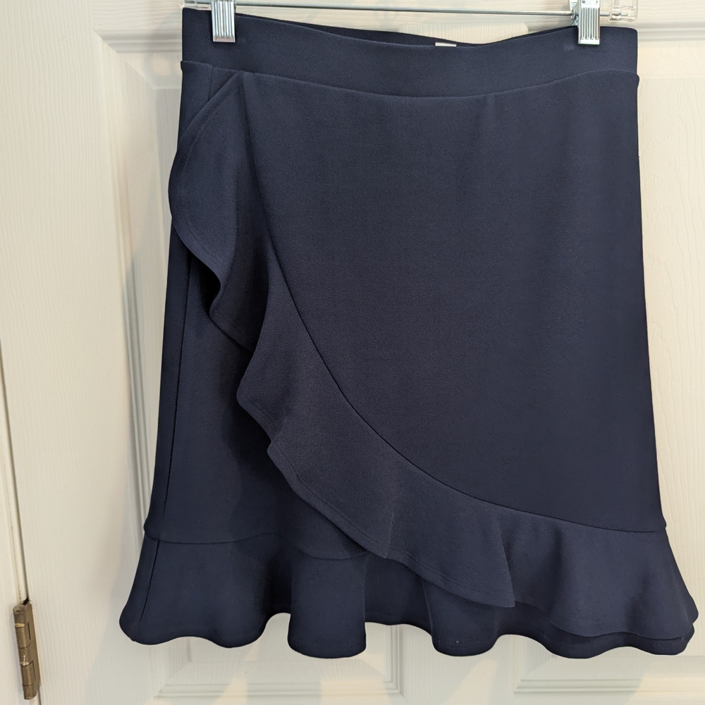 Elegant Navy Skirt